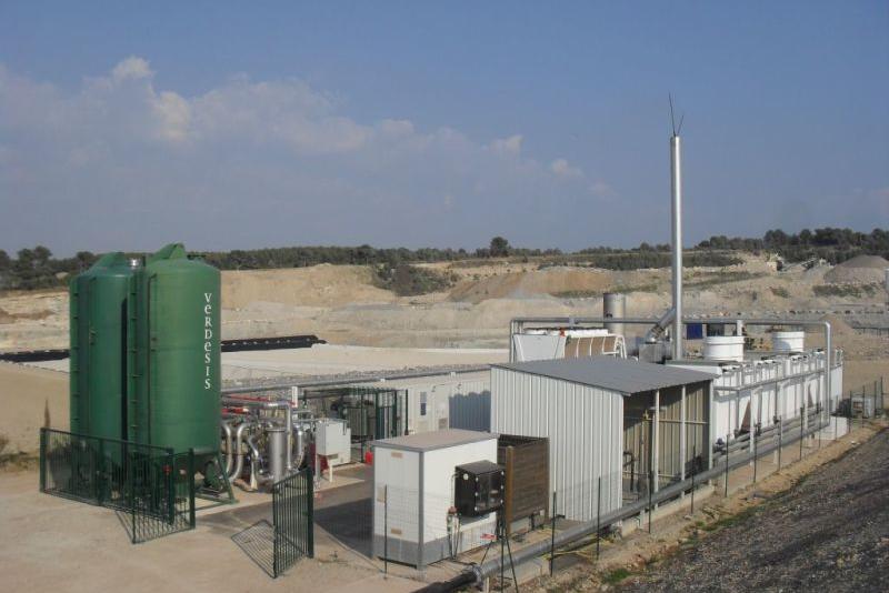 Plateforme de valorisation de biogaz de décharge de Gardanne (13)